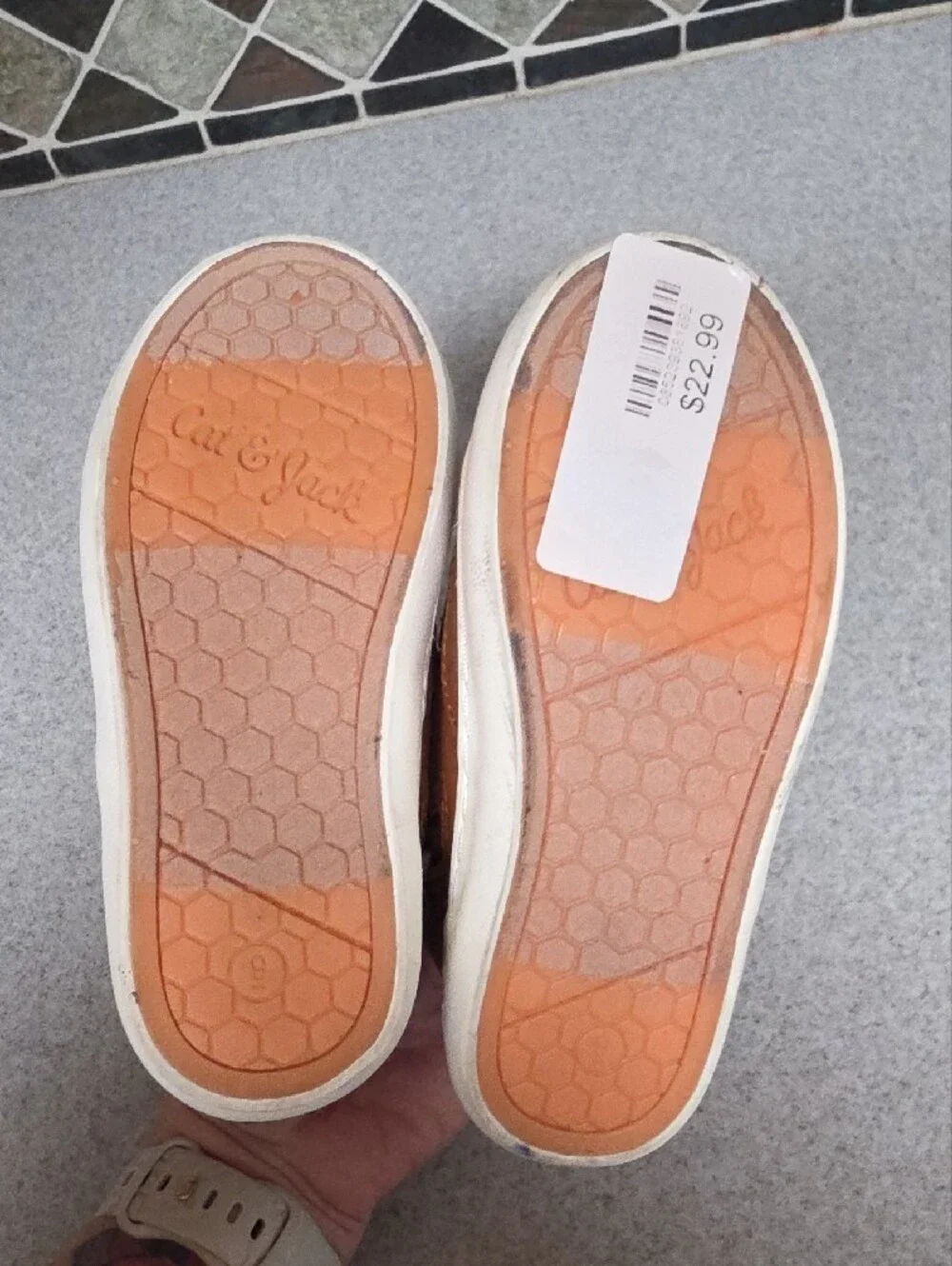 Cat & Jack Brown High-Top Sneakers